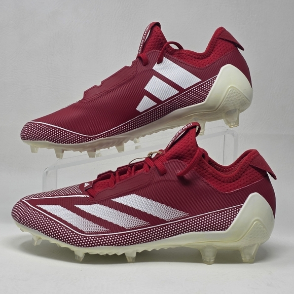 Adidas Men\'s Adizero Electric.1 Football Cleats Size 9 Team Power Red IF2428 New main image 10